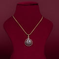 Elegant Spiral Crystal Pendant &amp; Matching Earrings – P0020