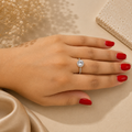 FDR0010 - Round solitaire-style ring
