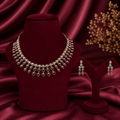 Classic Teardrop Diamond Necklace Set – ND0005