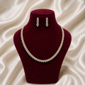 Classic Diamond Tennis Necklace Set – ND0010