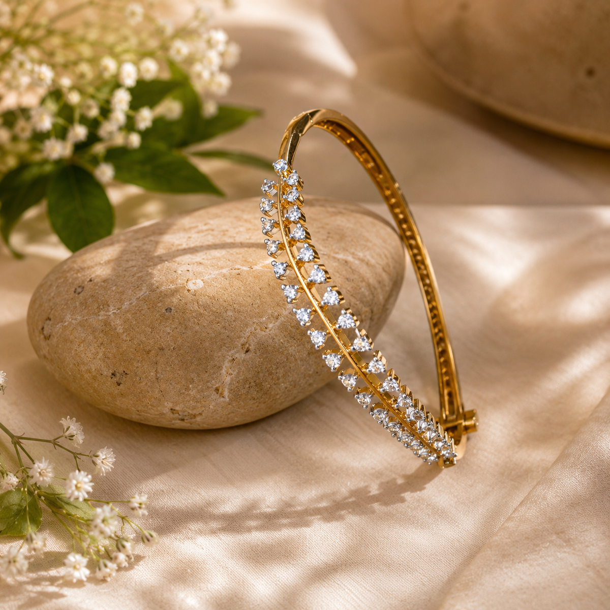 Heart Diamond Tennis Bracelet – BRD0005