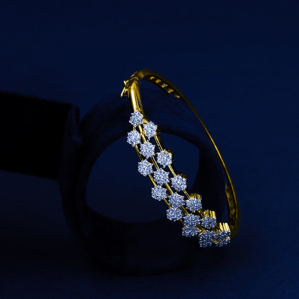 Floral Diamond Vine Bracelet – BRD0010