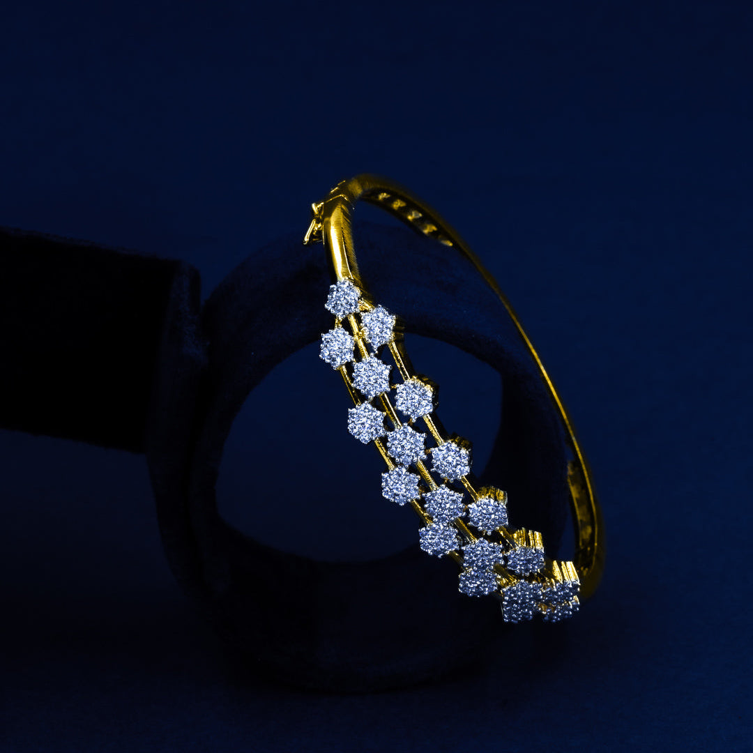 Floral Diamond Vine Bracelet – BRD0010