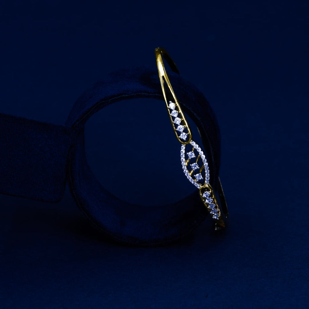 Leaf Motif Diamond Bracelet – BRD0003