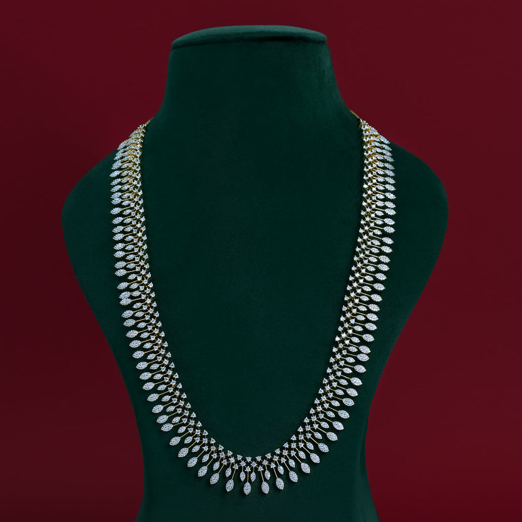 HD0003 - Luxury Diamond Cut Necklace & Statement Earrings Set